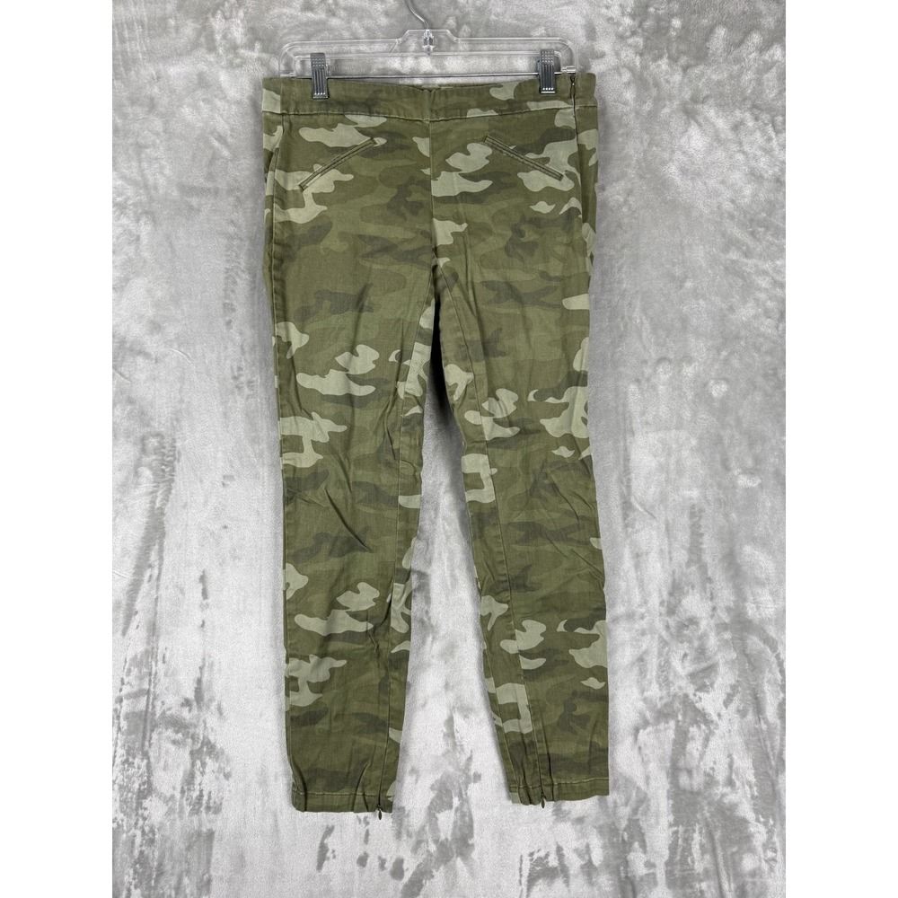 Khakis by Gap Super Skinny Camo‎ Cargo Pants Women's Size 04 Olive Green
